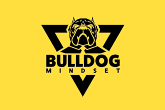 attractive unique business bulldog logo design