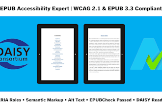 audit and fix your epub to current accessibility standards