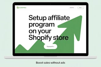 setup affiliate program on your shopify store