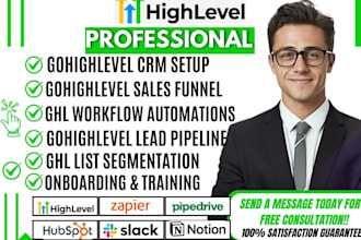 setup gohighlevel facebook ads jobber slack zapier integration vapi ai typeform