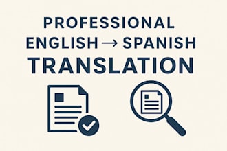 professional english to spanish translations