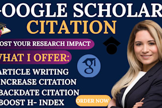 increase google scholar citation, backdate citation in indexed journals