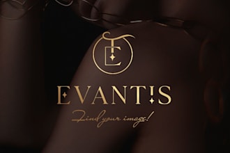 create modern luxury fashion and beauty brand logo design