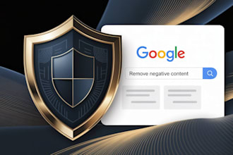 erase negative personal information and bad links from google search