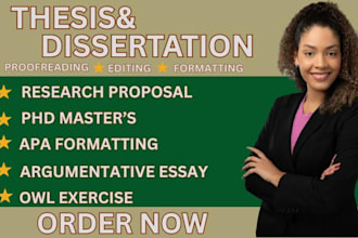 proofread and edit your master or phd thesis dissertation research paper dnp apa