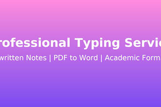 type handwritten notes manually