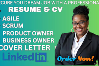 do a powerful resume for pmp, agile, and pmo professionals