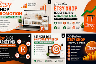 promote your etsy shop to increase traffic and sales