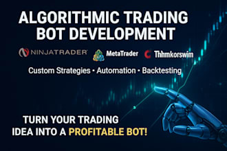 build professional algorithmic trading bots for ninjatrader, metatrader, ctrader