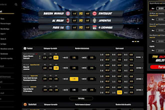 develop crypto sport website sport bet website sportbook app