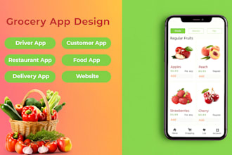 develop grocery app restaurant app grocery food delivery app food app