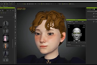 create 52 apple arkit blendshapes, virod model, facial mocup, rigigng, vtuber
