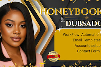 setup honeybook crm honeybook automation dubsado workflow for creatives
