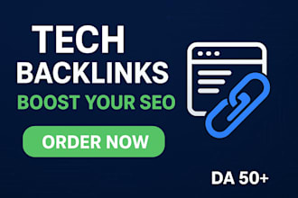 build powerful tech backlinks with premium tech guest posts