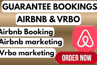 guarantee 30k direct bookings, airbnb promotion marketing, vrbo promotion, hotel