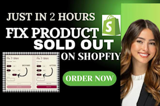 fix shopify product sold out shopify product listing issues