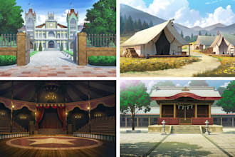 do enviromental art for your game background