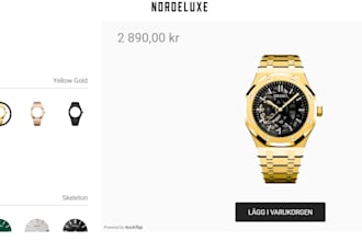 customize and configure watch on kickflip zakeke and shopify