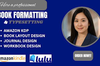 design and format KDP journals, planners, and etsy workbooks