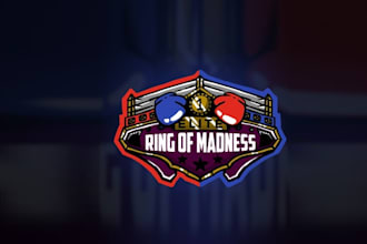 make particular cool game logo for a fighting mobile game