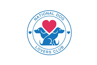 design high quality national dog company logo