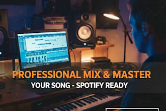 professionally mix and master your rock and hard rock song