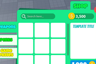 be your roblox developer for scripting, UI and game systems