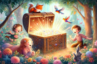 draw awesome children story book illustrations