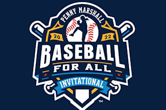 do a branding baseball logo design for your business