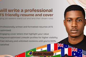 proofread, edit, and optimize your CV or resume