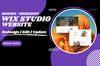 design wix studio website redesign wix studio website wix studio edit wix studio