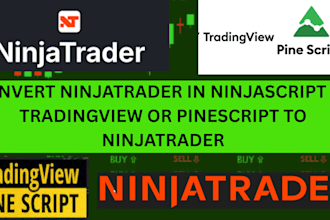 convert ninjatrader from ninjascript to tradingview or pinescript to ninjatrader