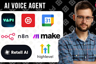 build automated ai voice calling agents with vapi ai n8n ai receptionist make