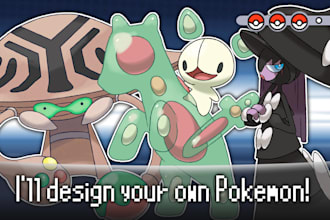 design your own pokemon or fakemon