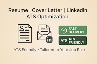 write a professional CV, cover letter