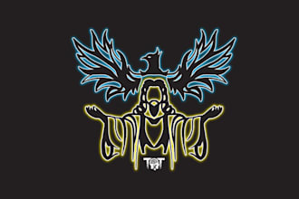 design a pro gamer team logo for an upcoming tournament