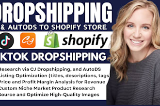 hot selling product from cj dropshipping, aliexpress, autods to tiktok, shopify