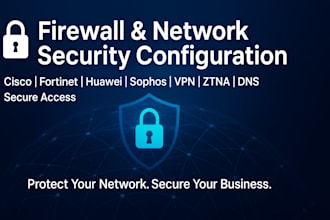 configure your firewall, VPN, and secure your network