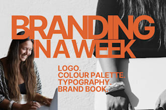 design a refined brand kit ready for a website