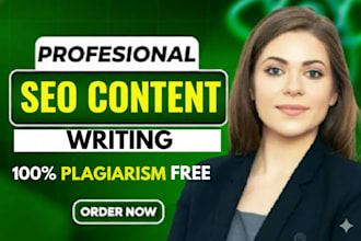 be your creative and technical content writer