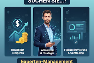 líder estratégico, finanzas y negocios