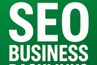 do off page seo and provie buisness backlinks