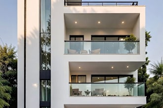 create stunning 3d exterior designs and realistic renderings for houses a