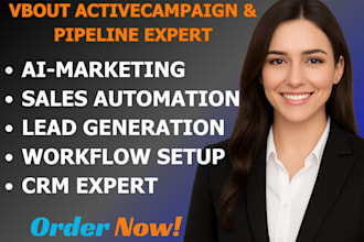 automate your email with vbout, pipedrive sales funnel active campaign