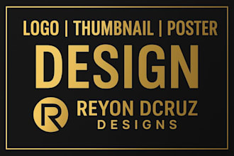create pro thumbnail and logo and poster