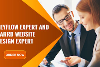build high converting heyflow funnels and carrd websites bland ai rocket