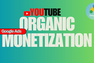 do youtube monetization organically with viral google ads views