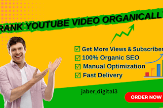do youtube SEO and rank your video organically