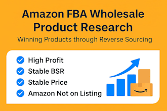 do amazon fba wholesale product research reverse sourcing