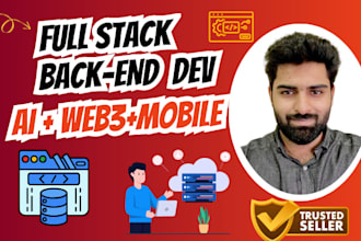 do backend development for your web and android applications